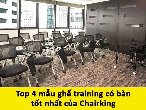 Bố trí ghế training cho phòng đào tạo