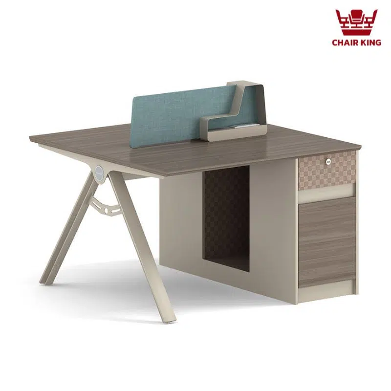 Module bàn làm việc 2 người Chairking BLVC-Z66B-1212