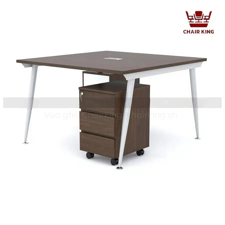 Module bàn làm việc 2 người chân côn Ashley MDC-C2D