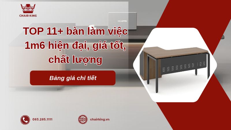 Bàn làm việc 1m6