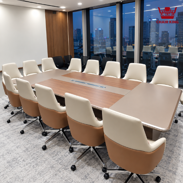 Chairking bàn giao combo nội thất phù hợp với không gian làm việc hiện đại