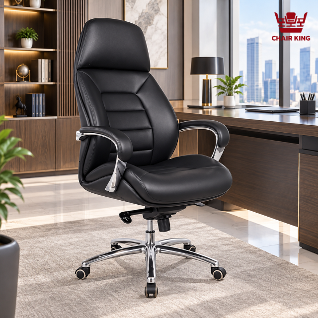 Chairking bàn giao ghế chủ tịch phù hợp văn phòng lãnh đạo